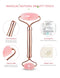 Gua Sha Jade Roller,Rose Quartz Face Roller Skin Care Tools,Beauty Facial Massager,Eye Roller For Puffy Eyes,Self Care Gifts For Women,HANABEE Skincare Sets & Kits (Rose) HANABEE
