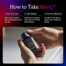 MitoQ Pure Advanced Mitochondria Supplement Superior Bioavailability to CoQ10 | Reduces Free Radical Damage for Healthy Aging, Metabolism, Heart Health, Energy, Strength & Mobility Infinity Warehouse