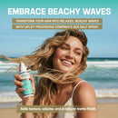 Uplift Provisions Company Sea Salt Spray - Versatile Texture Spray for Hair to Achieve Perfect Beach Waves, Amplify Curly Hair, or Boost Volume in Fine or Thin Strands - 5.5 oz Infinity Warehouse