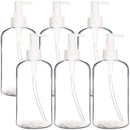 Youngever 6 Pack Plastic Pump Bottles 12 Ounce, Refillable Plastic Pump Bottles with Travel Lock Youngever Store
