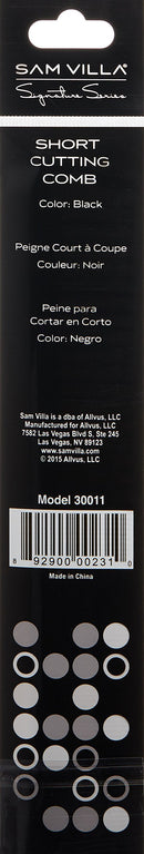 Sam Villa Signature Series Professional Short Cutting & Hair Parting Comb Sam Villa