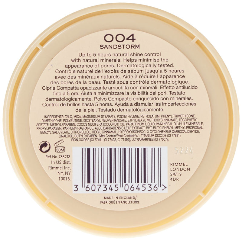 Rimmel Stay Matte Pressed Powder, Sandstorm, 0.49 Ounce (Pack of 2) Rimmel