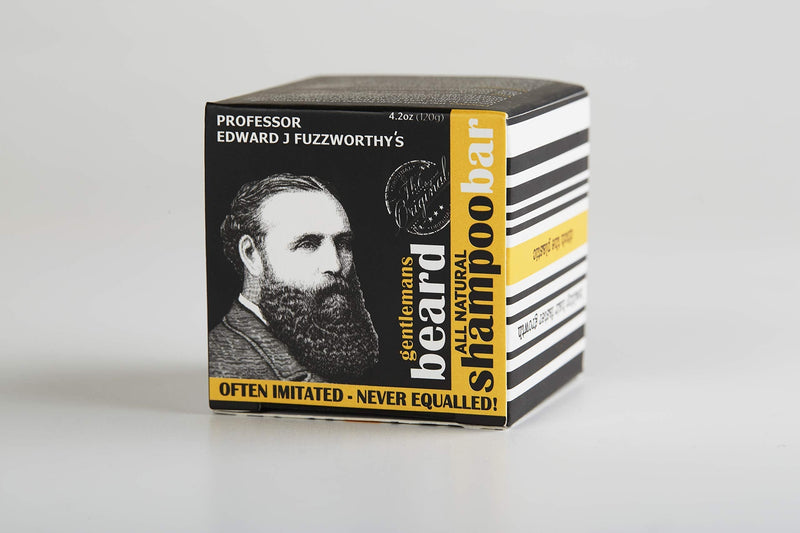 Professor Fuzzworthy Men’s Essential Beard Care Grooming Kit - Beard Shampoo & Boar Bristle Beard Brush - Best Travel Gift Set | 100% Natural & Zero Waste | Organic Ingredients Sulfate & Paraban Free Beauty and the Bees