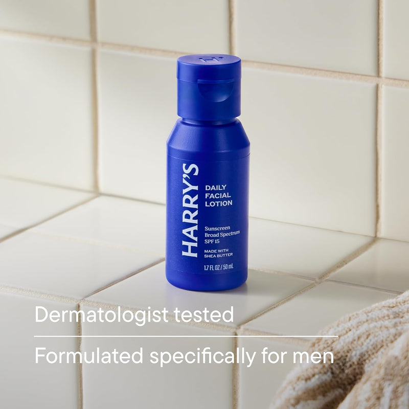 Harry's Face Lotion with SPF Face Moisturizer, 1.7 Fl Oz, Pack of 2 Infinity Warehouse