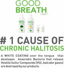 Goodbreath Labs Mouthwash | New Ozone Technology Specialized in Chronic Halitosis | Bad Breath Neutralizer | Lemon-Mint Flavor Oral Rinse ((6 Pack) 2 oz) Good Breath Labs