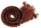 Mehron Makeup Crepe Hair 12-inch Braid (Auburn) Mehron