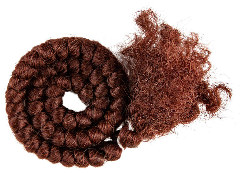 Mehron Makeup Crepe Hair 12-inch Braid (Auburn) Mehron