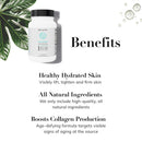 Hair La Vie Phytocera Dry Skin Supplement for Women - Phytoceramides for Aging Skin - Rice Based and Gluten Free - Glowing Skin Vitamins Hair La Vie