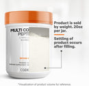 Codeage Multi Collagen Protein Powder Peptides, Hydrolyzed Collagen for Women & Men, Collagen Supplements, Grass Fed Bone Broth, 2-Month Supply, Unflavored, Type 1, 2, 3, 5 & 10, Non-GMO - 20 OZ Infinity Warehouse