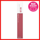 Maybelline New York Superstay Matte Ink Liquid Lipstick, Ringleader, 0.17 Ounce Maybelline New York