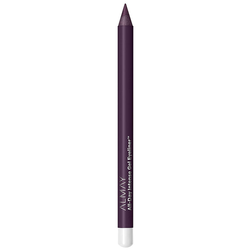 Almay AllDay Intense Gel Eyeliner, Longlasting, Waterproof FadeProof Creamy HighPerforming EasytoSharpen Liner Pencil oz, 130 Pure Plum, 0.028 Ounce Almay