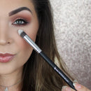 Kabuki Concealer Brush Under Eye - Beauty Junkees Mini Tapered Blending Makeup Brushes for Undereye Blender Buffer with Liquid Cream Powder Eyeshadow Cosmetics, Dense, Vegan Synthetic Beauty Junkees