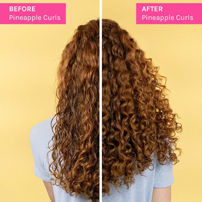 Pacifica Beauty, Pinapple Curls Curl Defining Cream, For Curly, Coily and Textured Hair Types, Fresh Pineapple Scent, With Hylauronic Acid + Coconut Oil, Silicone Free, 100% Vegan and Cruelty Free Pacifica