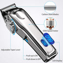 EKUZI Hair Clippers Cordless Hair Trimmer for Men Professional Haircut & Barbers Grooming Kit with 8 Attachment Combs EKUZI