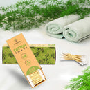 Storetite Organics, Biodegradable Bamboo Cotton Swabs - Buds for Ear Cleaning, Makeup, Pet Care, First Aid, Art & Crafts, Safe & Sustainable Alternative, Paper Packaging 500pcs Storetite Organics