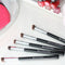 Kabuki Concealer Brush Under Eye - Beauty Junkees Mini Tapered Blending Makeup Brushes for Undereye Blender Buffer with Liquid Cream Powder Eyeshadow Cosmetics, Dense, Vegan Synthetic Beauty Junkees