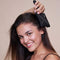 ikoo Paddle X Pops Hair Brush for Women, Small, Scalp Massaging Bristles for Detangling Wet or Dry Hair, X-Vent Releases Excess Hot Air for Easy Blow Drying, Cruelty-Free - Acrylic, Beluga Black ikoo
