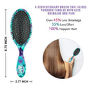 Wet Brush Disney Original Detangler Hair Brush - Jasmine - Comb for Women, Men and Kids - Wet or Dry – Removes Knots and Tangles - Natural, Straight, Thick and Curly Hair – Pain-Free Wet Brush