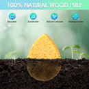 ORIGHTY 96 Count Facial Sponges for Cleansing, 100% Natural Cellulose Facial Sponges for Washing face, Compressed Cosmetic Spa Face Sponge for Exfoliating Mask, Makeup Removal Infinity Warehouse