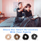 Velvet Scrunchies with Pocket Hidden Zipper Stash Hair Ties Elastic Bands for Girls Women Hair Accessories Great Scrunchy 4Pcs for Friends qiyue