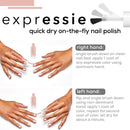 essie expressie Quick-Dry Vegan Nail Polish, Dial It Up Collection, Mall Crawler, Light Pink, 0.33 Ounce essie