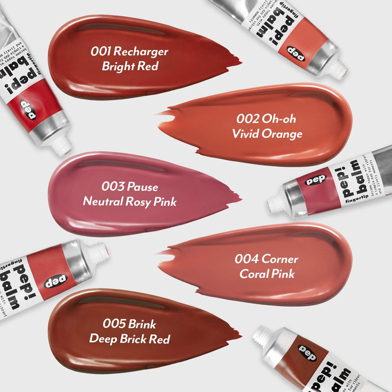 I’M MEME Pep! Balm | Multi-use Lip and Cheek Tint with Shea Butter | Liquid Blush and Lip Stain Balm in One | 002 Oh-oh | K-Beauty I'M MEME