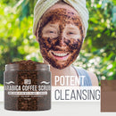 M3 Naturals Arabica Coffee Body Scrub with Collagen & Stem Cell - Exfoliating Body Scrubber & Face Cleanser - Fight Skin Care Appearance - Cellulite, Fine Line, Stretch Mark & Spider Veins! 12 oz M3 Naturals