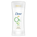 Dove 0% Aluminum Deodorant for Women ¼ Moisturizers Cucumber & Green Tea with 24-Hour Odor Protection, 2.6 Oz, 3 Count Dove
