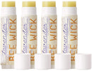 Bee Wick Lip Balm- 4 Pack- Hemp Lip Balm Made with Beeswax and Hemp Seed Oil (Lavender (Pack of 4)) [Packaging May Vary] Bee Wick