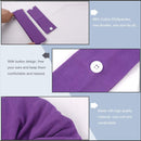 KinHwa Headband with Button for Mask Nurse Headbands for Women Men Perfect Doctor's' Gifts (4, black+dgray+dgreen+purple) KinHwa Store