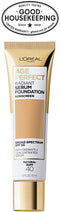 L'Oreal Paris Age Perfect Radiant Serum Foundation with SPF 50, Natural Buff, 1 Ounce L'Oreal Paris