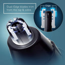 Panasonic Ear and Nose Hair Trimmer for Men with Vacuum Cleaning System, Powerful Motor and Dual-Edge Blades for Smoother Cutting, Wet/Dry – ER-GN70-K (Black) Panasonic