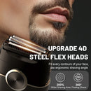 Electric Foil Shavers for Men: 4 Floating Blades & Big LED Display Infinity Warehouse