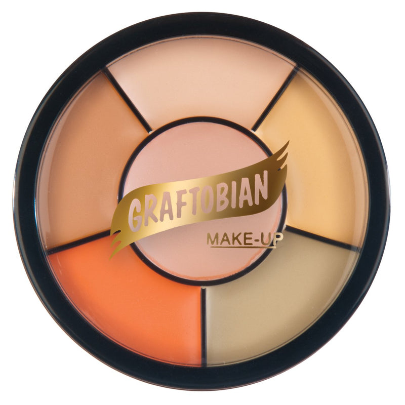 Graftobian Corrector Wheel Light Skin Tones, 1 Ounce Graftobian