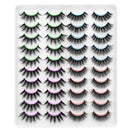 DYSILK 20 Pairs 6D Mink Eyelashes Faux Fluffy Wispy Dramatic False Eyelashes Natural Volume Fake Eyelashes Long Handmade Soft Reusable Thick Lashes 4 Styles Mixed DYSILK Store