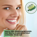 Extra Soft Toothbrush for Sensitive Gums and Teeth. Micro Nano Toothbrushes with 20,000 Ultra Soft Aloe Infused Bristles. Excellent Cleaning Effect (2 Pack) (Aloe Wave Bristle) Wimolek