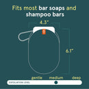 Cleanlogic Men Exfoliating Soap Saver, Sport Exfoliator Scrubber Pouch, Ideal for Post-Workout Cleanse, Daily Skincare Tool for Smooth Clean Skin, 3 Count Value Pack Infinity Warehouse