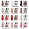 REDNEE Dip Powder 12 Colors Nail Starter Kit with Base Activator and Top Coat 22pcs Gift Set for Nail Art - RE08 Inviting Color REDNEE