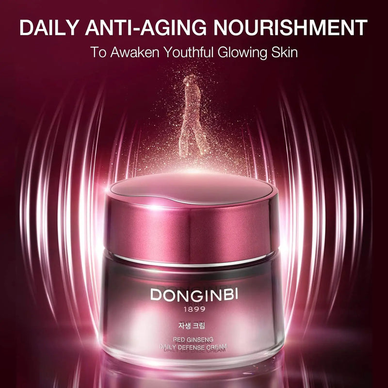 Donginbi Ginseng Daily Defense Cream - Korean Ginseng Skin Care, 0.8 floz / 25 ml Infinity Warehouse