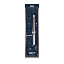 Conair Conair Double Ceramic Curling Wand; 1 1/4-inch To 3/4-inch Tapered Barrel Curling Wand; White / Rose Gold Conair