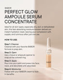 BABOR Perfect Glow Ampoule Serum Concentrates, Perfection Peptide P3 and Glow Pigments to Plump and Even Skin Tone, Brighten and Revitalize Dull and Dry Skin Infinity Warehouse