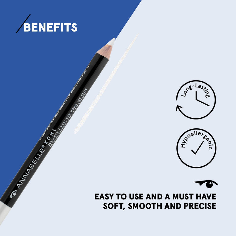 Annabelle Kohl Eyeliner, Milky Way, 0.04 oz ANNABELLE