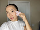 TIERRYMOON Gua Sha - Sculpting - Lymphatic Drainage, Removes Toxins, Face Sculpting Tool - Face Lifting - 100% Authentic Rose Quartz Gua Sha - Gua Sha Massage Tool, Guasha Tierry Moon