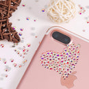 AD Beads 2300 Pcs Top Quality Flatback Rhinestone Around assortment size Plus 100 total in 10 different shapes AD Beads