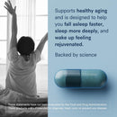 Tally Health Restore Better Sleep Supplement | Magnesium Bisglycinate, L-Theanine & Apigenin - Melatonin-Free Nighttime Relaxation & Sleep Support - Vegan, Non-GMO, Gluten Free | 90 Capsules Infinity Warehouse