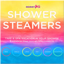 Shower Steamers - Aromatherapy Steamer Shower Bombs for Women with Eucalyptus and Essential Oils –Variety Gift Set of Six Tablets Best for Melting Stress and Relaxing - Unique Gifts for Women Mommy Wiz