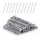 Silver Bobby Pins,MORGLES 120Pcs Bobby Pins for Gray Hair Bob Pins Bulk Secure Hold Hair Pins with Box, (Silver,2 Inches) MORGLES