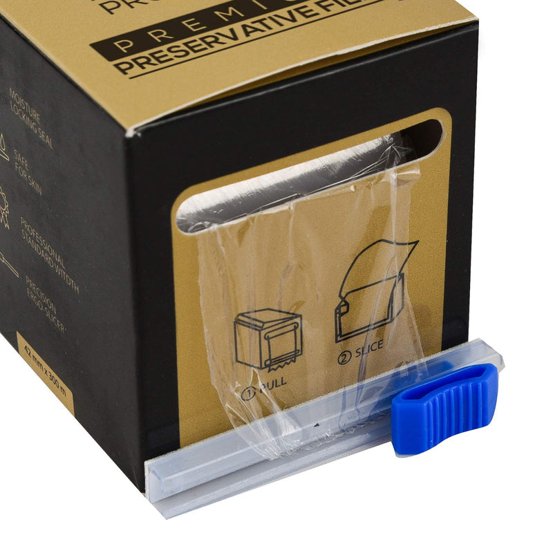 Parallel Products – (2 Pack) Premium Preservative Film - Plastic Wrap For Tattoos & Microblading – Professional Width – Cosmetic Grade – BPA Free – 300 Meters per Box PARALLEL PRODUCTS