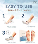 Foot Peel Exfoliating Mask (2 pack) - Deep Skin Exfoliation for Dry Cracked Feet, Calluses, and Rough Heels for Men & Women. Get Baby-Soft and Smooth Feet with Scala Foot Peel Mask Scala