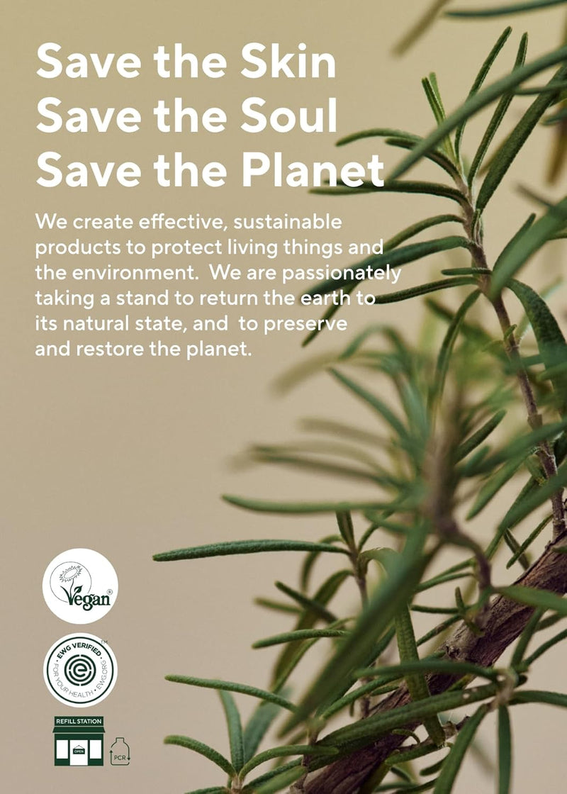 AROMATICA Vitalizing Rosemary Firming Ampoule Serum 30ml - Skin Revitalizing Retinol Serum for Face, Moisturizing & Strengthening Skin Barrier Infinity Warehouse